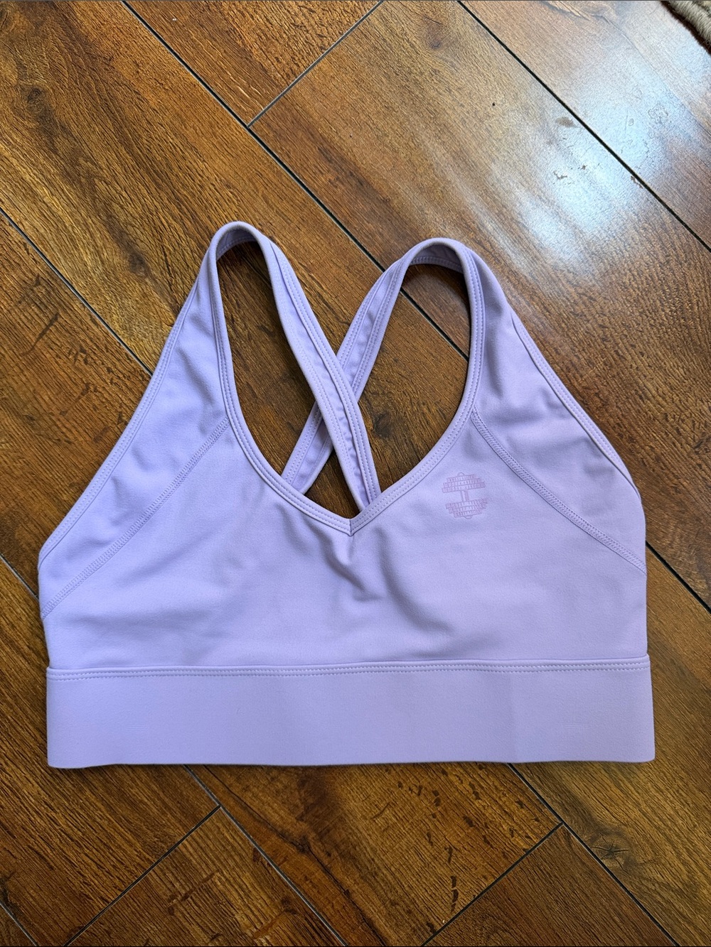 BETTER BODIES Lavender Cross-Back Sports Bra